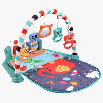 Baby Play Mat, Fun Piano Tummy Time Activity with 5 Educational Sensory Toys - No:8006