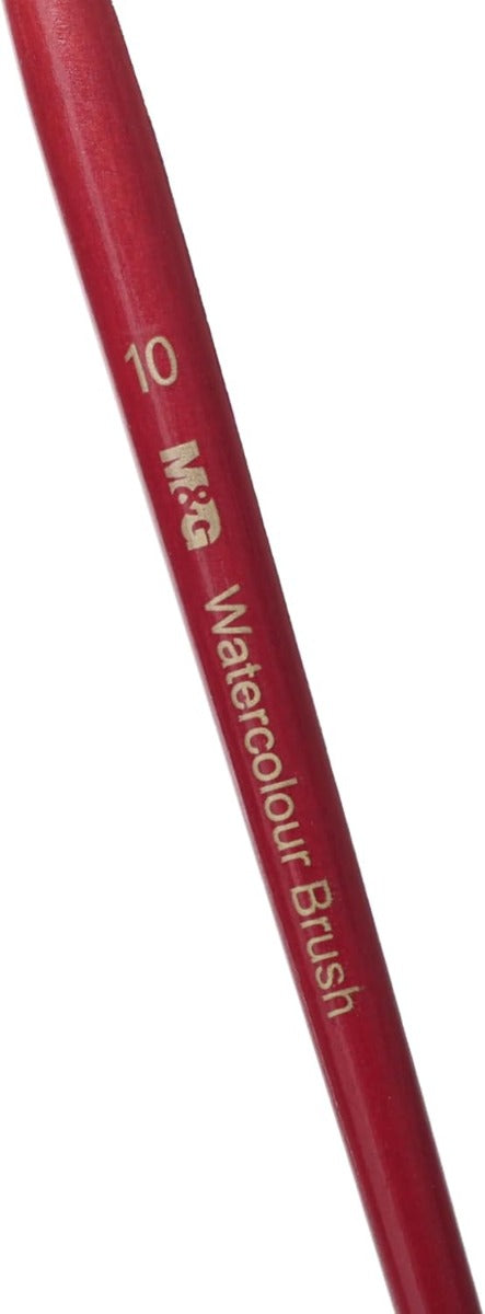 فرشاة ألوان مائية دائرية من إم آند جي تشنغوانغ، ناعمة للرسم الفني - المقاس: 10 - رقم المنتج: ABH978D2J