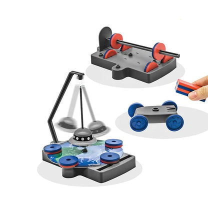 12 in 1 STEM Magnet Science DIY kit - Physics Science Experiments Magnet Games