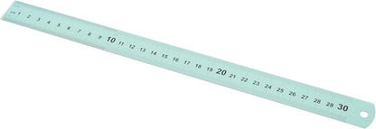 مسطرة معدنية ملونة من إم آند جي تشنغوانغ، قياس دقيق، 30 سم، تصميم مانع للانزلاق - رقم المنتج: ARL960DL
