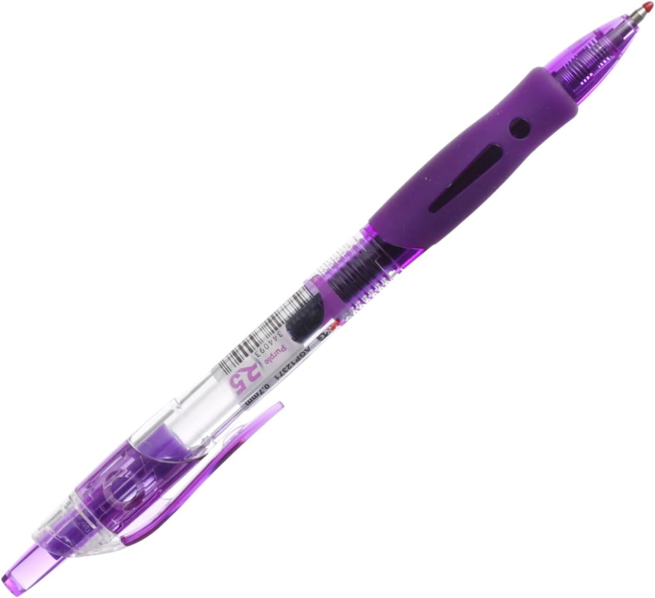 M&G Chenguang Comfortable grip Gel Pen 0.7mm  - purple -  No :AGP12371