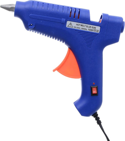 100W Hot Melt Glue Gun With On/Off Switch Button, Card.