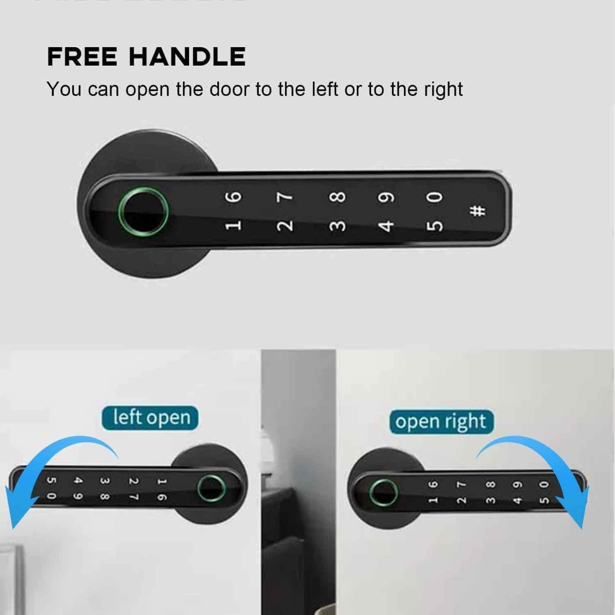 Multifunctional smart lock Front Door for Home Office Apartment