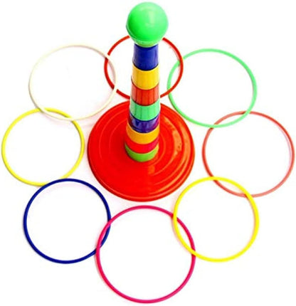 لعبة ذهنية: لعبة رمي الحلقات الملونة - رقم: 369
