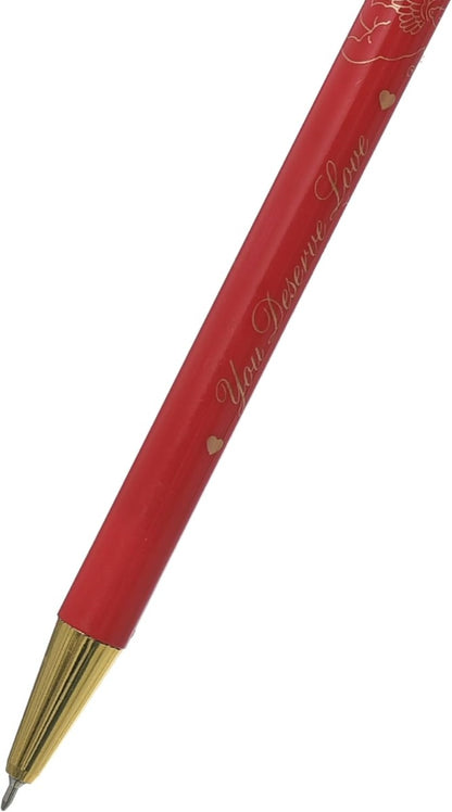 M&G Chenguang Heart-Shaped Needle Tip Ballpoint Pen 0.5mm - 1pcs - No:ABP87579