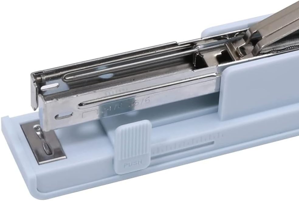 دباسة مكتبية موفرة للجهد من إم آند جي تشنغوانغ، سعة 25 ورقة، مناسبة للمكاتب، تعمل بنظامي 24/6 و26/6 - رقم المنتج: ABS916KS