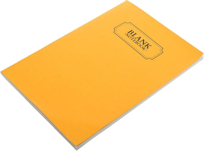 Yassin Blank Notebook, 36 Pages 17x24cm, Cream