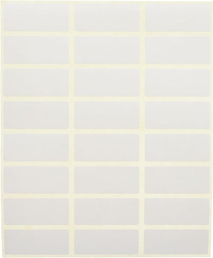 ملصق إل-منار ذاتي اللصق 45 × 19 مم - أبيض 