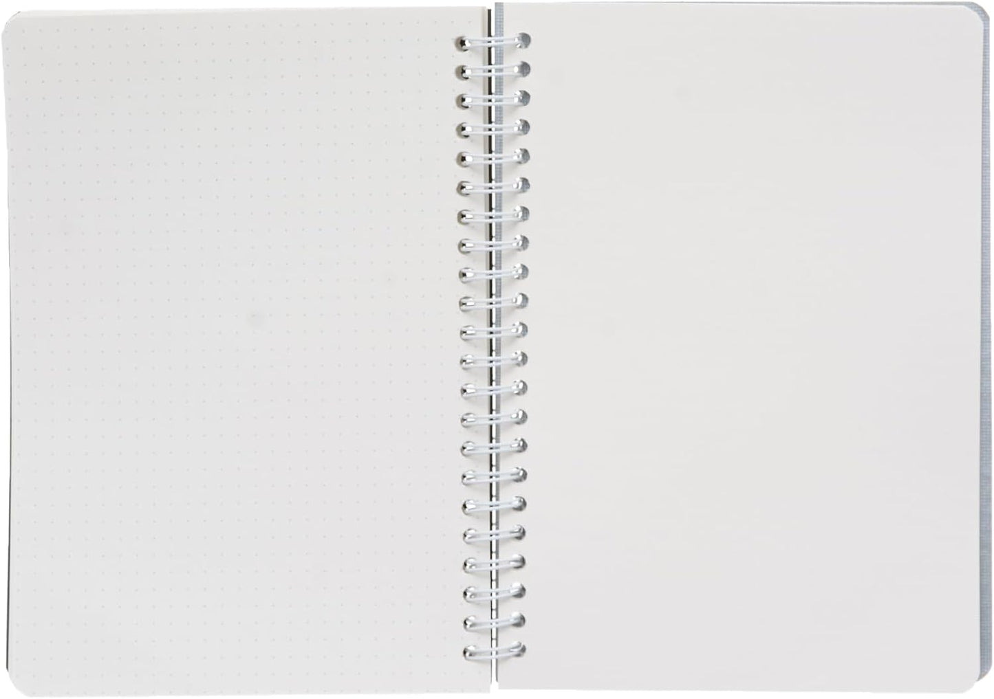 دفتر ياسين حلزوني، منقط، 14×20 سم، 100 ورقة، مقاس A5 - رقم: 1280