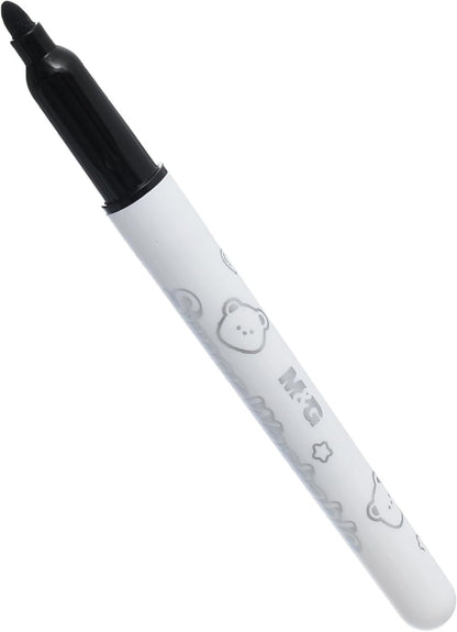 M&G Chenguang Watercolour Pen Super Washable Felt Tip Pens, 12 Vibrant Colors for Creative - No:ACP901HL