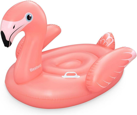 Bestway Flamingo  Inflatable Ride-On Lifebuoy for adult 1.68m x 1.20m - No:41526