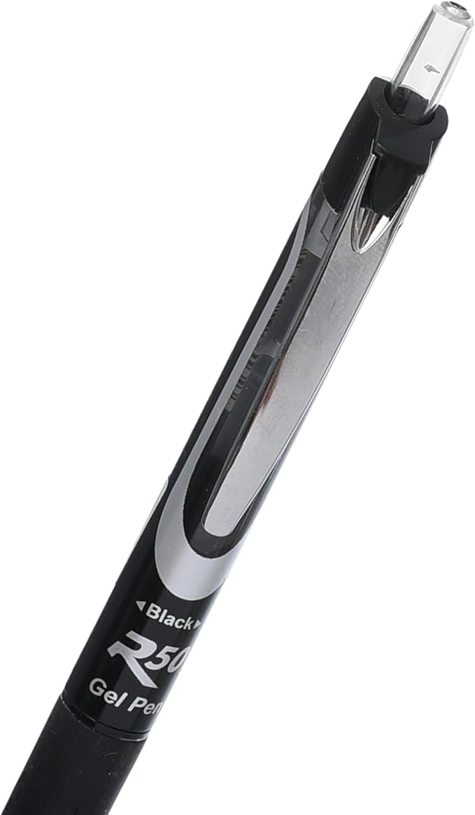 قلم جل قابل للسحب من إم آند جي تشنغوانغ - R50 0.5 مم - أسود - قطعة واحدة - رقم المنتج: AGPJ5471