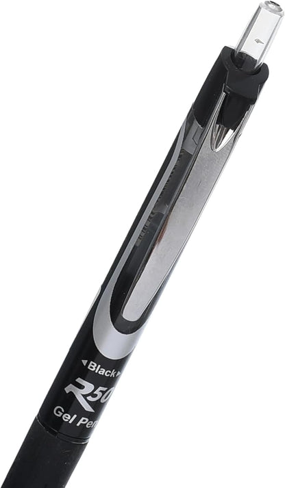 قلم جل قابل للسحب من إم آند جي تشنغوانغ - R50 0.5 مم - أسود - قطعة واحدة - رقم المنتج: AGPJ5471