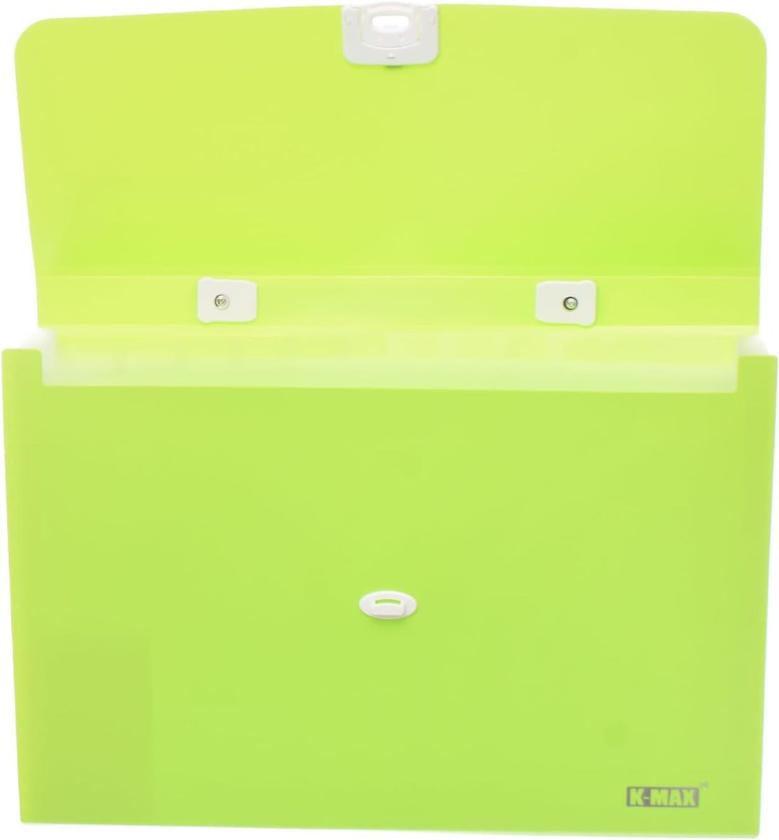 K-Max High Quality Expanding File With Lock And Handle 12 Pocket - A4 - No:KMS3013 - Assorted color