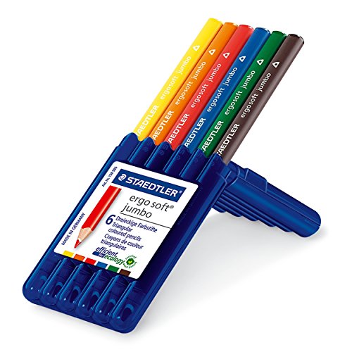 Staedtler 6 Jumbo Coloured Pencils No.SB6-158