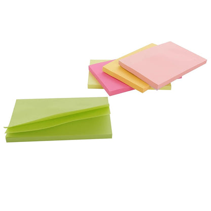 Sticky Notes 3 x 5 Inch Pads 4 Colors (400 Sheets) - No:JT-5