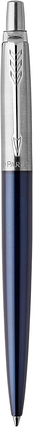 Parker Jotter Ballpoint Pen Gift Set – Premium Blue Ballpoint Pen with Luxury Presentation Box - CT - Navy