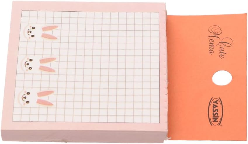 Yassin Cute Memo 100 Sheet 80 * 80m Pr Paper & Assorted color - NO : 1247