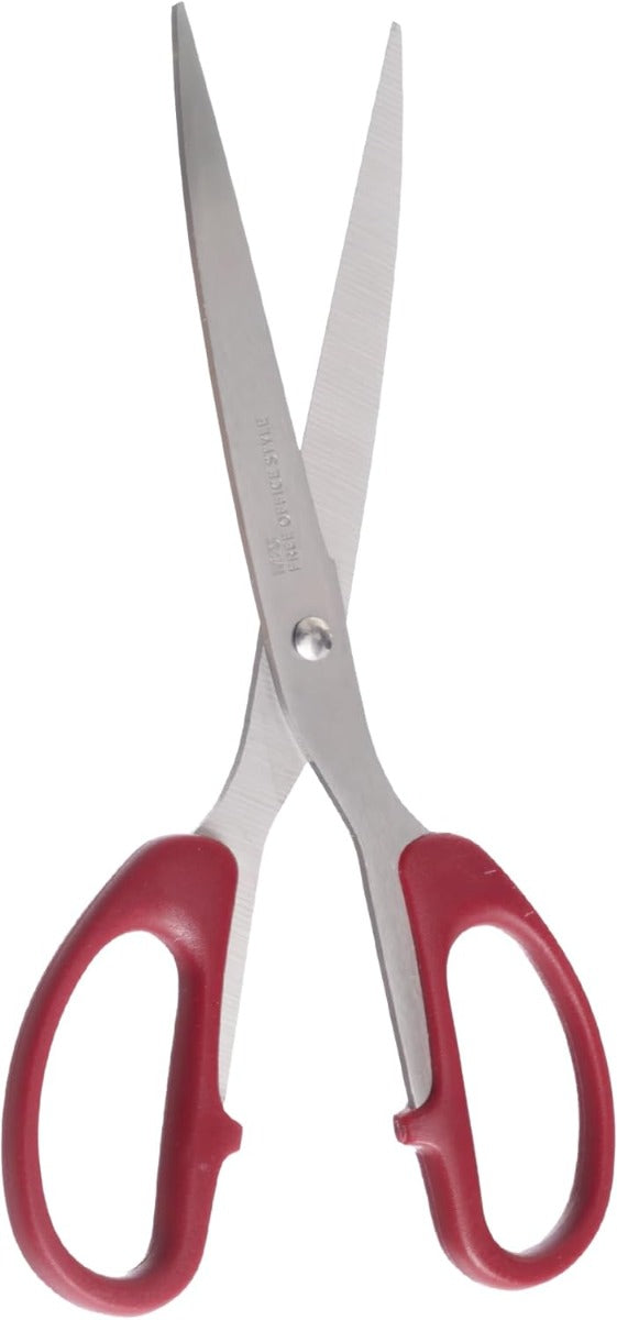 مقص مكتبي من إم آند جي تشنغوانغ، شفرات من الفولاذ المقاوم للصدأ مقاس 8 بوصات لقص دقيق - رقم: ASS913U2