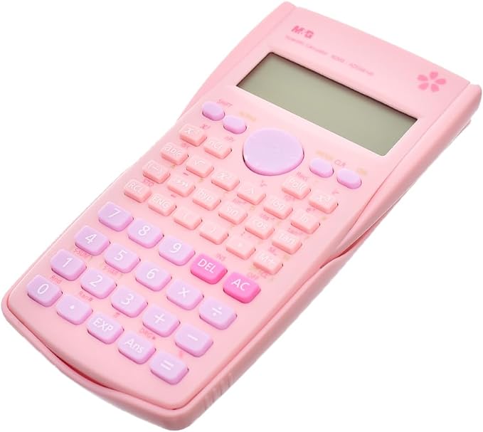 M&G Chenguang Sakura Time Scientific Calculator 240 Functions Two-line Display - No:ADG98149