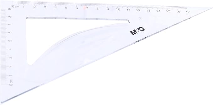 M&G Chenguang Geometrical Set, Comprehensive Tools for Accurate Drafting and Measurements 4pcs- No:ARL960AD