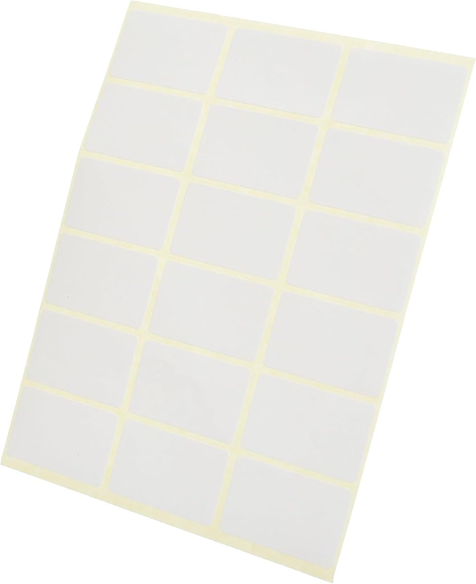 El Manar Versatile Medium Adhesive Label Sticker, 25x45 mm With Premium Material