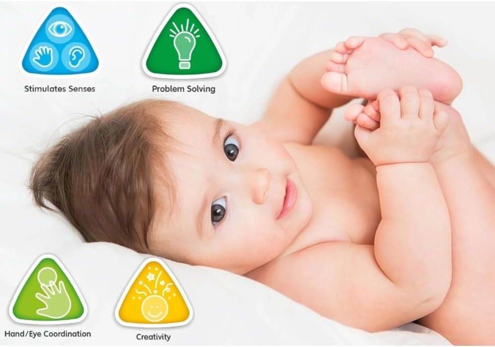 Eco-Friendly Baby Musical Toys 12PCS Baby Rattle Toy Set Hand Bell Toy - No:608