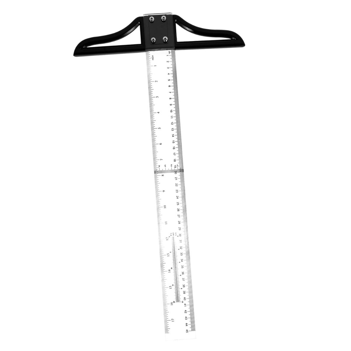 K-max Design Ruler Clear T Rulers Graduated Ruler Adjustable t Square - 100cm