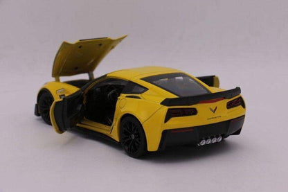 Welly Nex Die-Cast Metal Model Car - 1:24-2017 Chevrolet Corvette Z06 - No:24085W