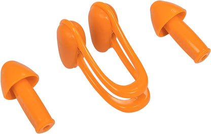 مجموعة بيست واي المكونة من 3 قطع: مشبك أنف وسدادات أذن للسباحة للأطفال والكبار - رقم: 26032