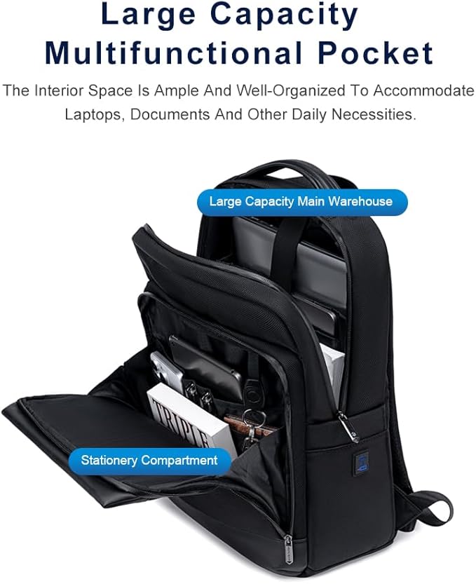 Arctic Hunter Backpack for Men 16L Office Travel Backpack Casual Laptop Bag with 15.6-inch - No:B00672