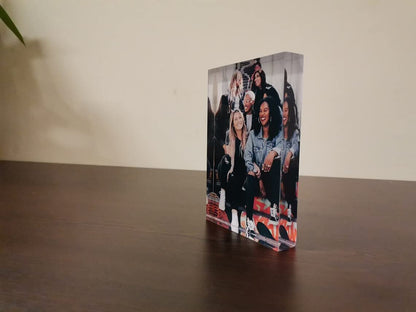 Acrylic Block Personalised Photo Print .
