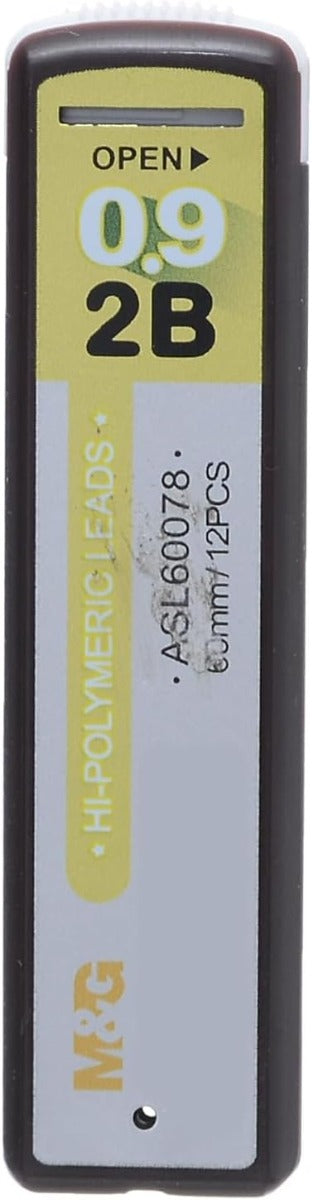 أقلام رصاص ميكانيكية من إم آند جي، 2B 0.9 مم - رقم المنتج: Asl 60078