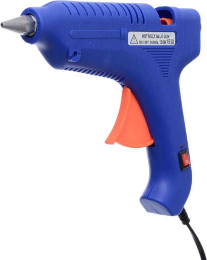 100W Hot Melt Glue Gun With On/Off Switch Button, Card.