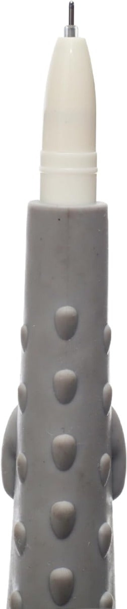 قلم جل من إم آند جي، موديل سيليكون، على شكل تمساح - رقم: 5850