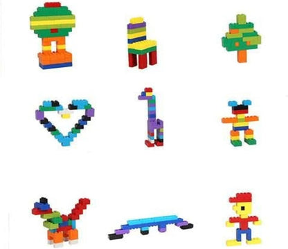 مجموعة مكعبات بناء مدينة يمكنك تجميعها بنفسك - 1000 قطعة 