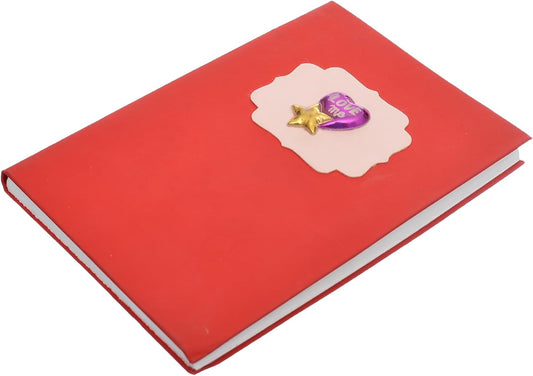 Yassin Heart Notebook A6 - 96sheets - No: 1253