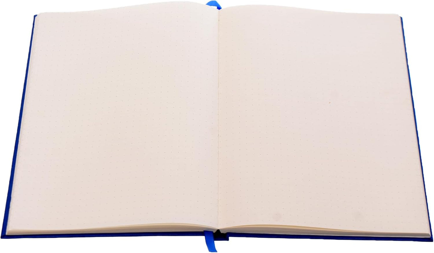 Dotted A5 Notebook 80 Sheets 160Gm- Blue Black
