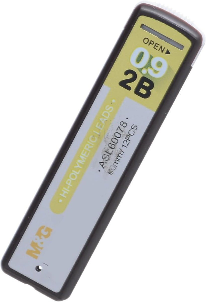 أقلام رصاص ميكانيكية من إم آند جي، 2B 0.9 مم - رقم المنتج: Asl 60078