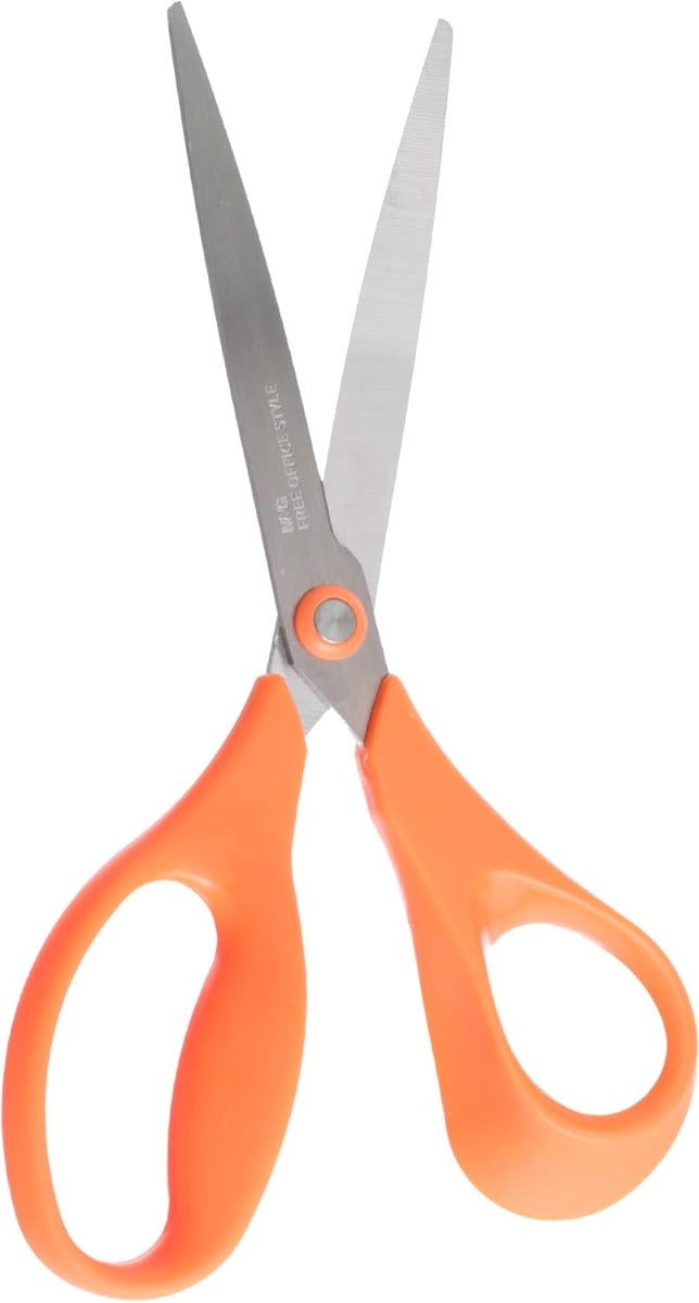 M&G Chenguang Ergonomic Scissors, 7inch Stainless Steel Blades for Smooth Cutting - No:ASS913U9