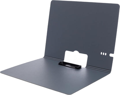 M&G Chenguang A4 Folding Folder Clip, Thickened File Folder, Writing Pad Organized Document Storage, Durable Plastic - No:ADM92911