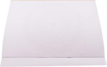 كتاب تلوين فني لياسين مانديلا، يحتوي على 12 تصميمًا مطبوعًا بجودة عالية - رقم: 1139