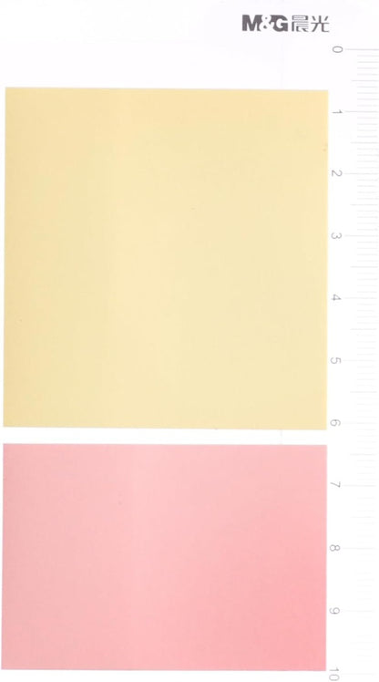 M&G Chenguang Post-it Notes, 76x76mm Vibrant Sticky Notes, 100 Sheets for Organization - No: Ys-678