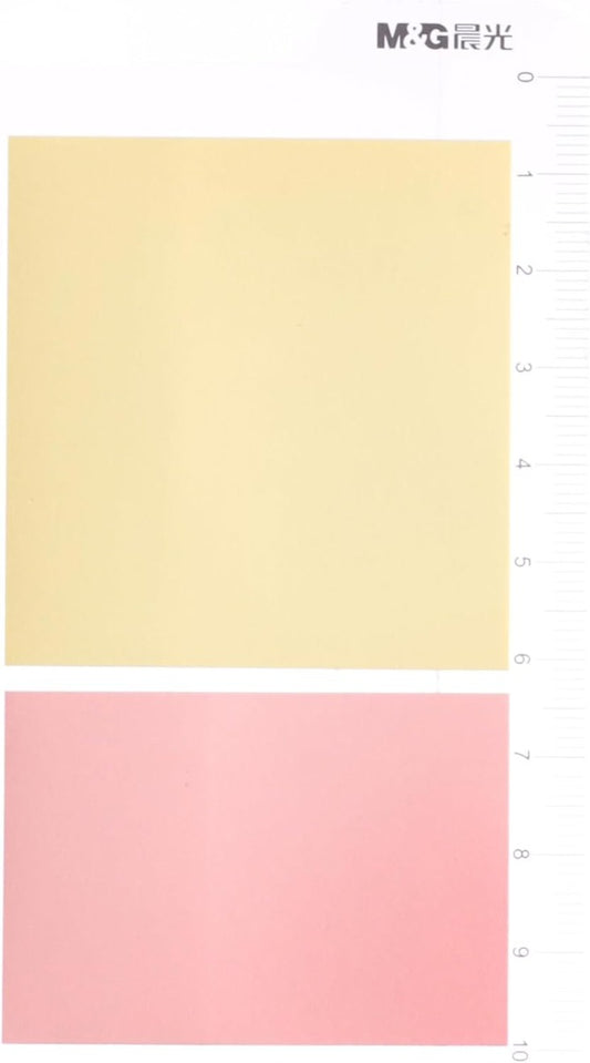 M&G Chenguang Post-it Notes, 76x76mm Vibrant Sticky Notes, 100 Sheets for Organization - No: Ys-678