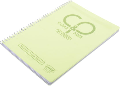 Yassin C&P Notebook, 100 Sheets A4 for Organized Notes.