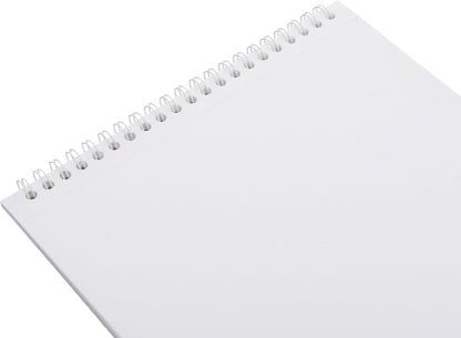 Yassin White Sketchbook 12 Sheets Wire-Bound 19×15cm Creative Drawing