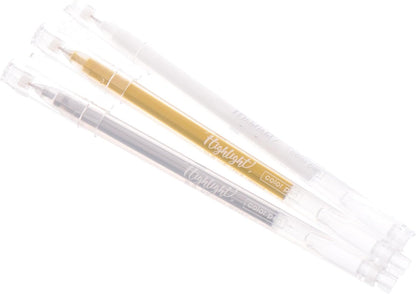 M&G Set Of 3 Pieces Of Gel Pens, 0.5Mm, Crafted From High-Quality - NO: Agpy5573