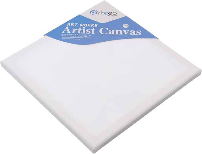 لوحة قماشية من أرتيغو، 25 × 25 سم