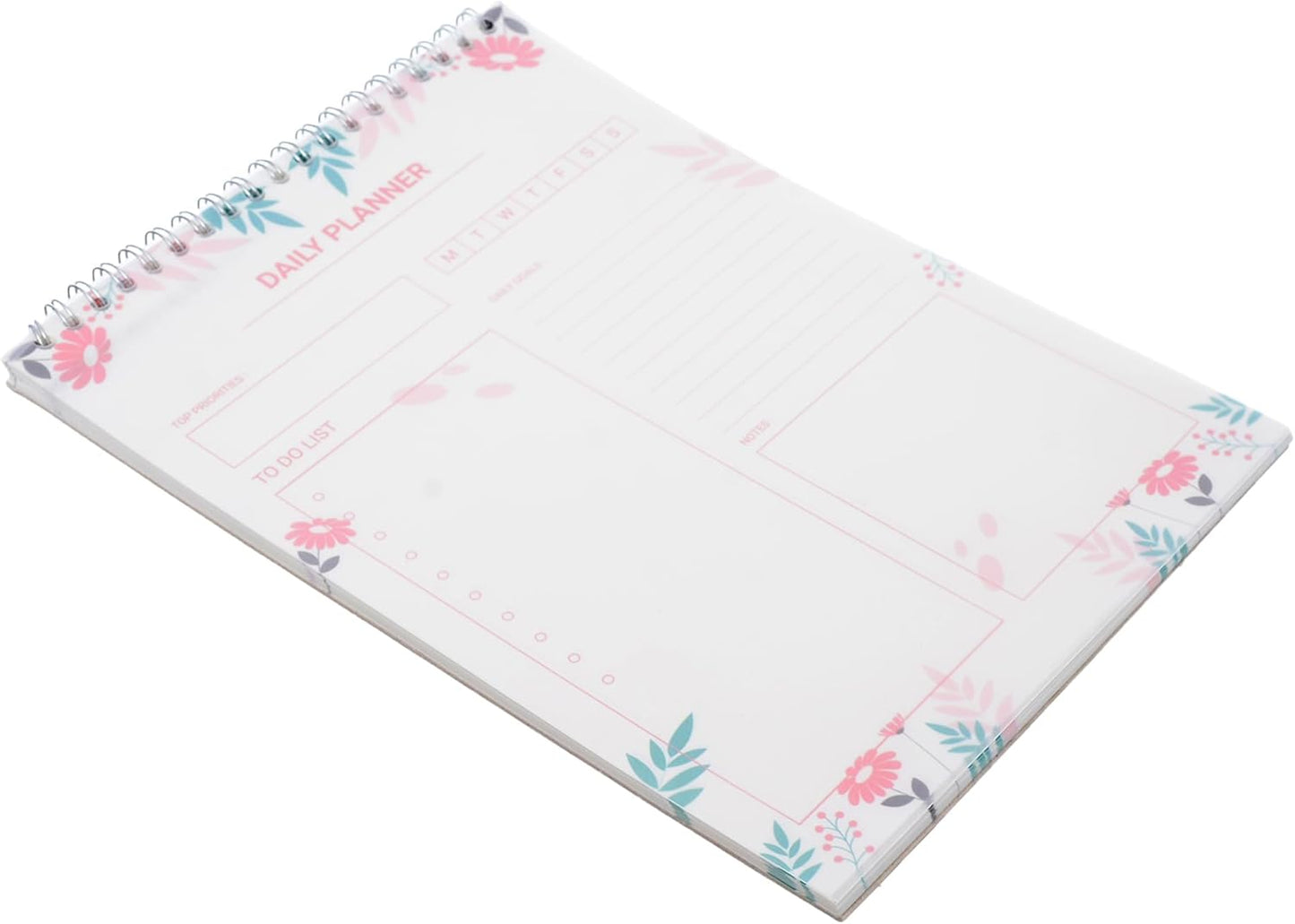 مفكرة ياسين للتخطيط اليومي، ذات غلاف سلكي، 50 ورقة، مقاس B5 - رقم: 1291