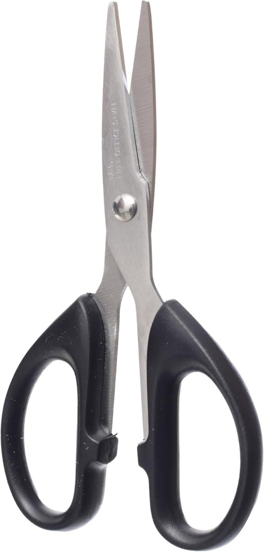 M&G Chenguang Office Scissors, 5 inch Stainless Steel Blades for Compact - No:ASS913T0